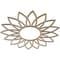 Ekena Millwork Daisy Wood Fretwork Pierced Ceiling Medallion, Hickory, 20"OD x 7"ID x 1/4"T CMWP20X20X0250DAHI - alternate 4